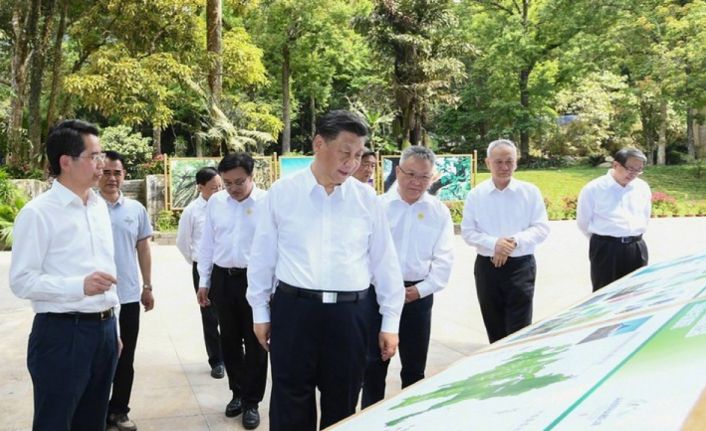 Çin Devlet Başkanı Jinping, Hainan Tropikal Yağmur Ormanları Ulusal Parkı’nı ziyaret etti
