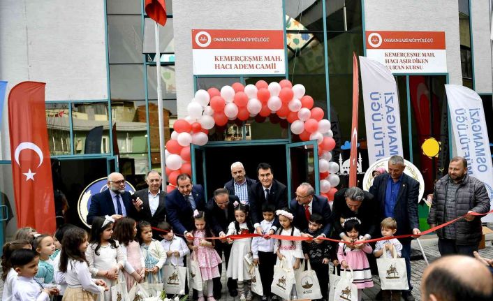 Hacı Aşır Dikmen Kur’an Kursu  Osmangazi’de dualarla açıldı
