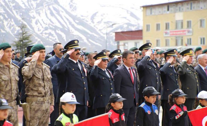 Hakkari’de Türk Polis Teşkilatının 177. kuruluş yıl dönümü törenlerle kutlandı