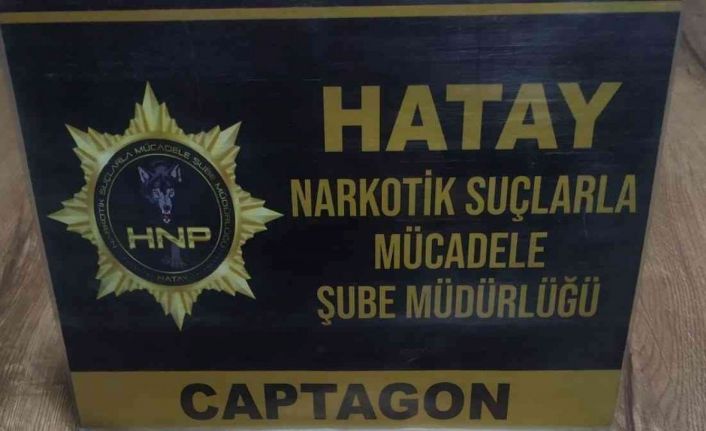 Hatay’da Captagon ile yakalanan 2 kişi tutuklandı