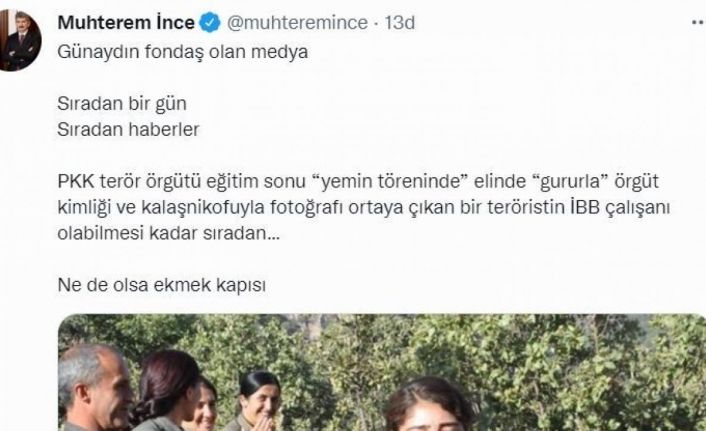 İçişleri Bakan Yardımcısı İnce’den İBB binasında yakalanan teröristle ilgili açıklama