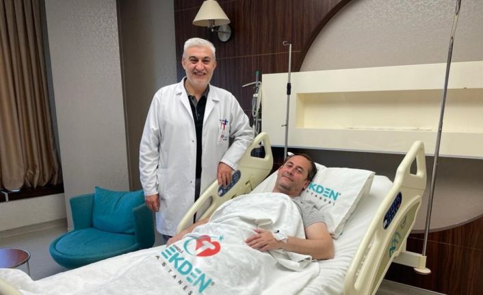 İstanbul’dan Denizli Tekden’e gelen hasta safra kesesi ameliyatı oldu