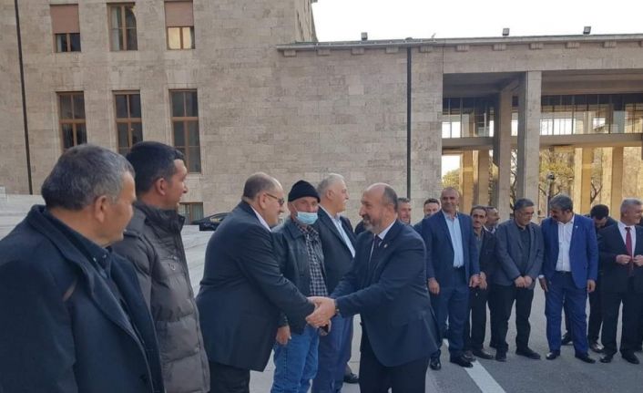 Kavuncu, köy muhtarlarını mecliste ağırladı