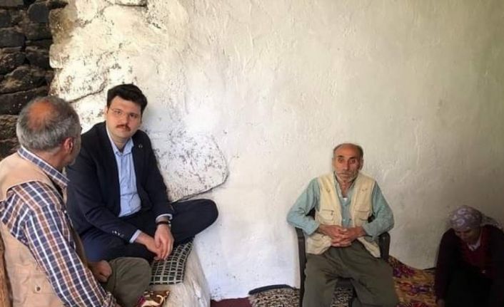 Kaymakam Kurt’tan ihtiyaç sahibi ailelere ziyaret