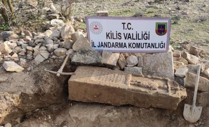 Kilis’te kaçak kazı yapan 1 kişi suçüstü yakalandı