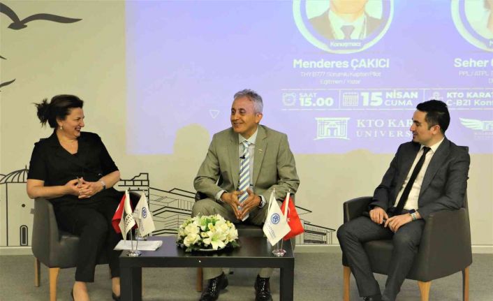KTO Karatay’da "Sivil Havacılıkta Kariyer" konulu panel