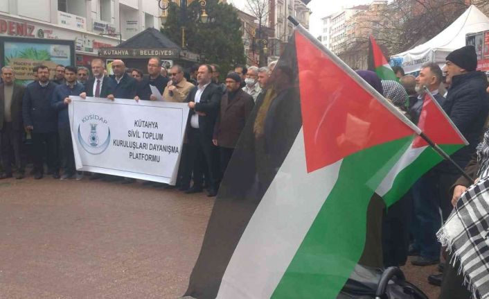Kütahya Sivil Toplum Kuruluşları Dayanışma Platformu’ndan Mescid-i Aksa saldırılarına yönelik tepki