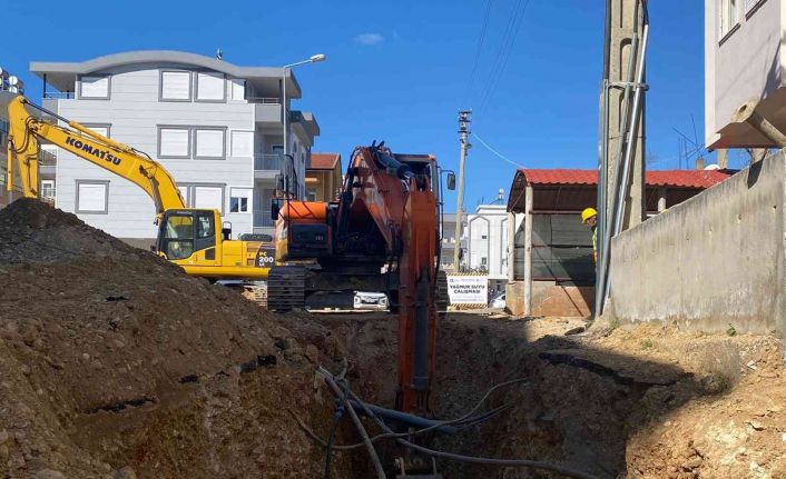 Manavgat Emek’te yağmur suyu sorununa kalıcı çözüm