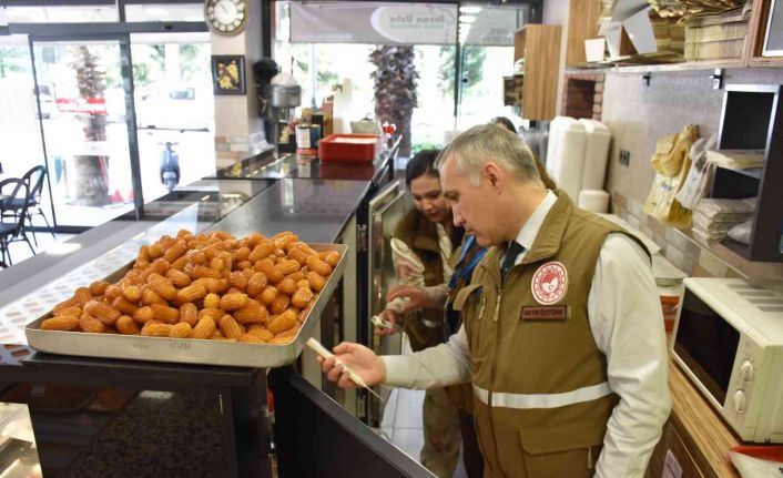 Manisa’da Tarım ve Orman Müdürlüğünden Ramazan Bayramı öncesi gıda denetimi
