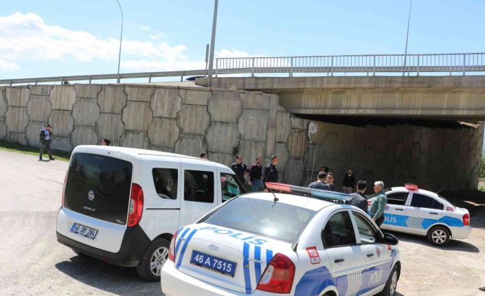 Polisten kaçtı çalıların arasında yakalandı