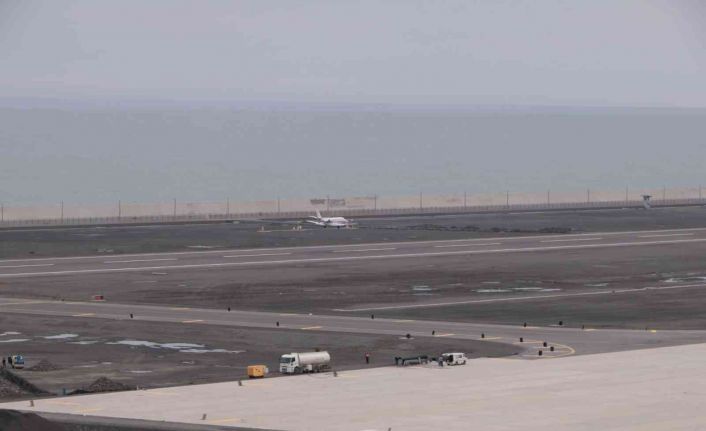 Rize-Artvin Havalimanı için ilk test uçuşu gerçekleştirildi