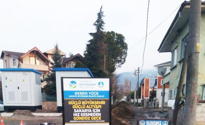 Sakarya Büyükşehir’den şehrin güneyinde yoğun mesai