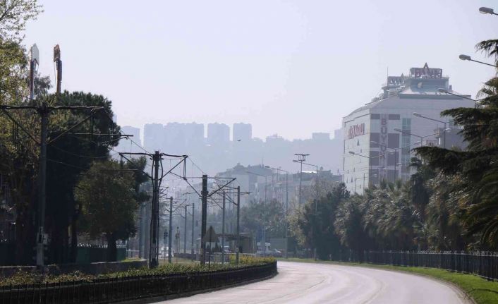 Samsun güne puslu bir hava ile uyandı