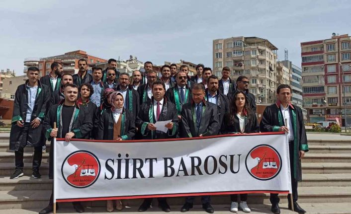 Siirt’te 5 Nisan Avukatlar Günü kutlandı