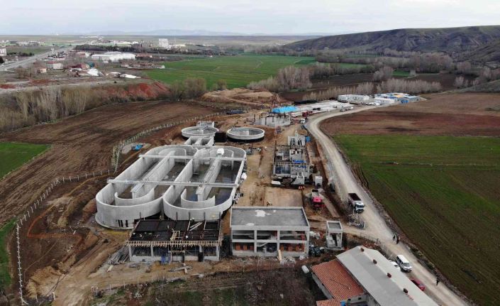 Sorgun Atık Su Arıtma Tesisi inşaatının yüzde 80’i tamamlandı