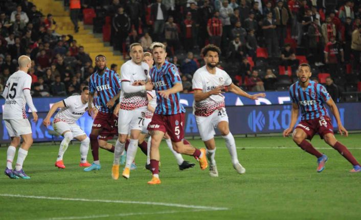 Spor Toto Süper Lig: Gaziantep FK: 0 - Trabzonspor: 0 (Maç sonucu)