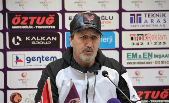 Taner Taşkın: "Gol yemek istemeyen, takım savunmasını iyi yapan bir Keçiören vardı"