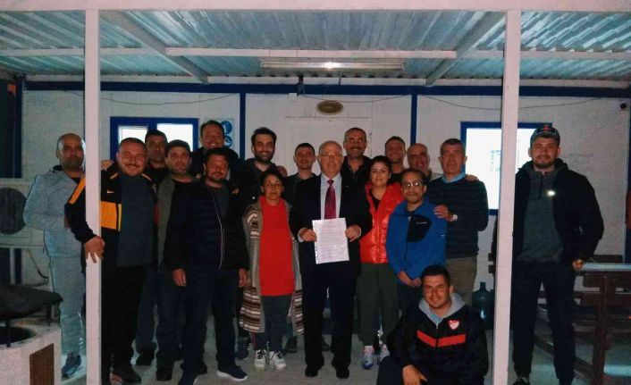 Taraflar, Büyükşehir Belediye Başkanı Çerçioğlu’nun makamında bir araya geldi, kriz sona erdi