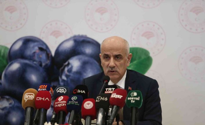 Tarım ve Orman Bakanı Vahit Kirişçi: “Bu ülkede o yok bu yok diyenlere kapak olsun”