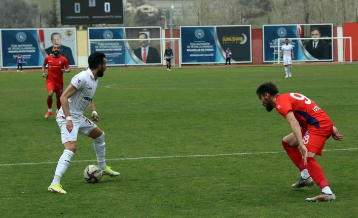 TFF 3. Lig: Gümüşhane Sportif Faaliyetler: 1 - Kırıkkale Büyük Anadolu Spor: 1