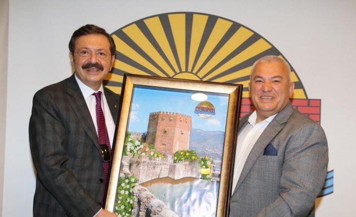ALTSO Başkanı Şahin, Hisarcıklıoğlu’na ’Marka’ şehir çalışmalarını anlattı