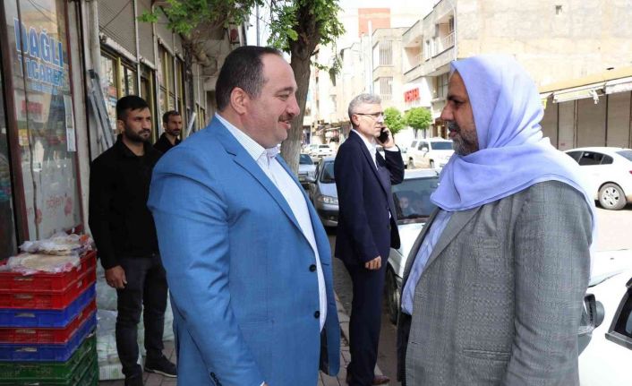 Başkan Ekinci mesaiye esnaf gezisi ile başladı