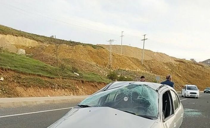 Bayburt’ta trafik kazası: 1 yaralı