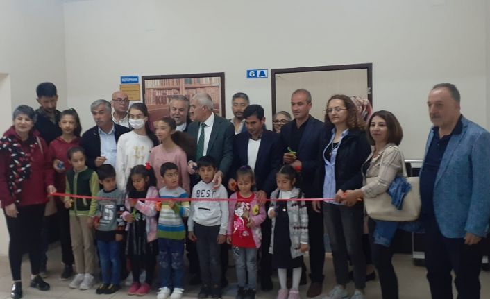 ÇADAP Çelikhan’da kütüphane açtı