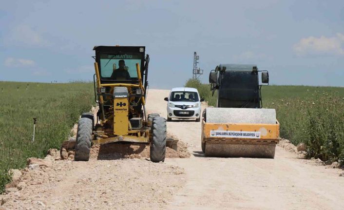 Ceylanpınar’da yeni yol çalışması