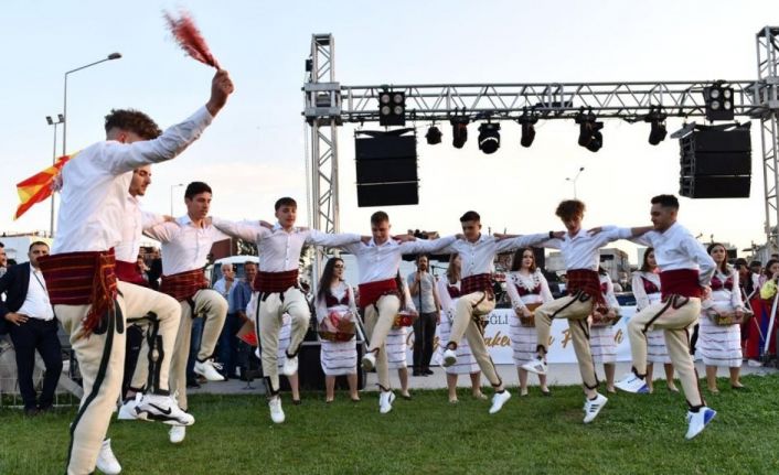 Çiğli-Çaşka Kuzey Makedonya Festivali coşkuyla başladı