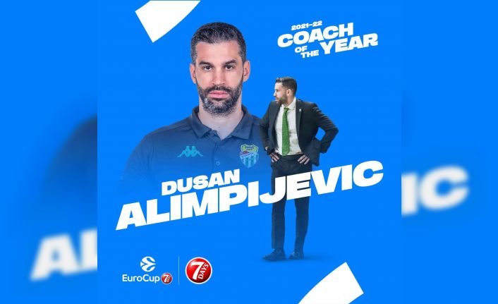 Dusan Alimpijevic, Eurocup’ta yılın en başantrenörü oldu