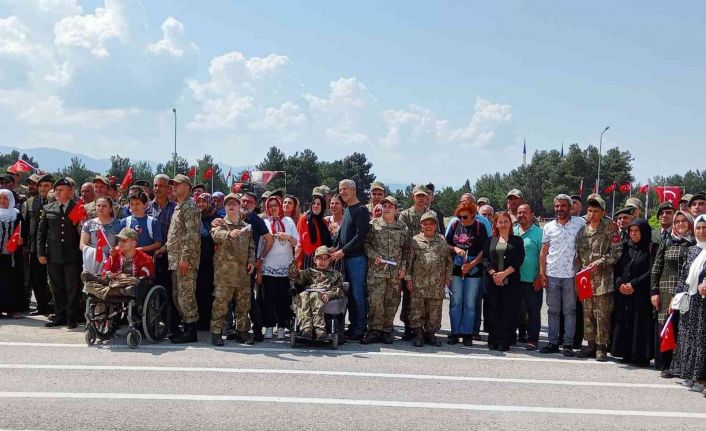 Engellilerin askerli heyecanı