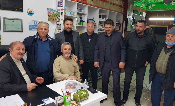 Esenköy Belediye Başkanı Mehmet Temel, belde halkıyla bayramlaştı