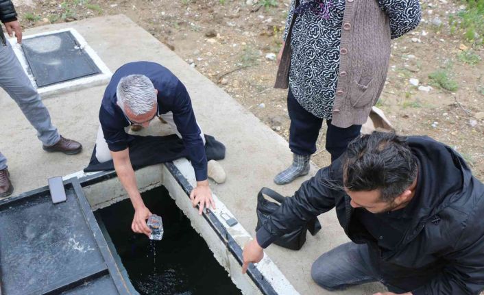 İki köyde ishal ve mide bulantısı şikayeti artınca içme suyundan numune alındı