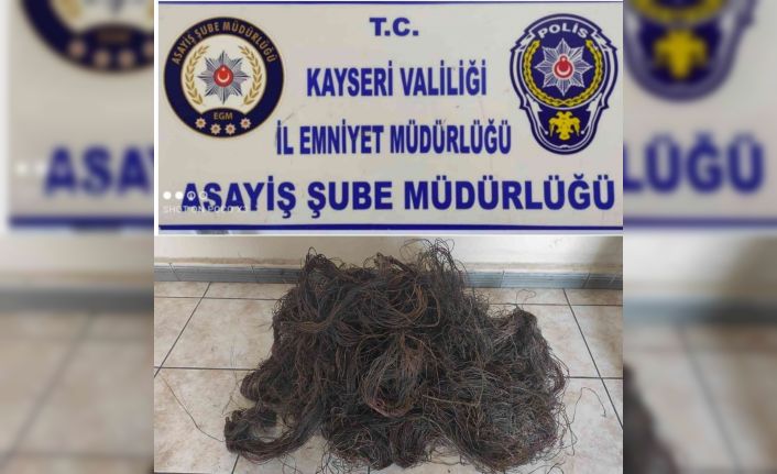 Kablo hırsızları yakalandı
