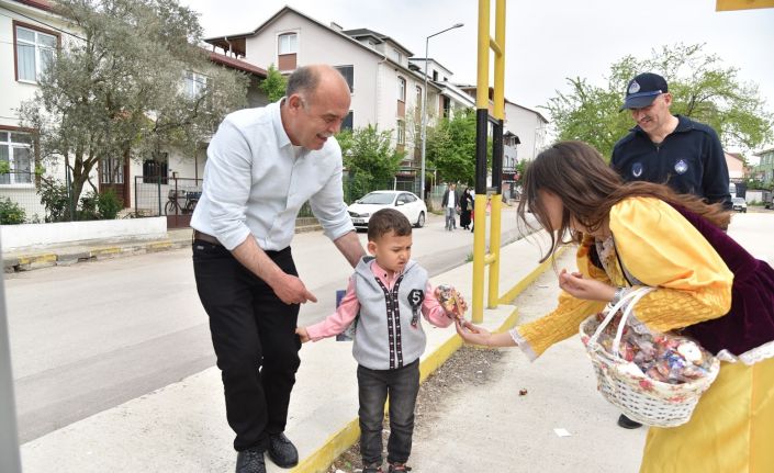 Kartepe’de minikler bayram etkinlikleriyle eğlendi
