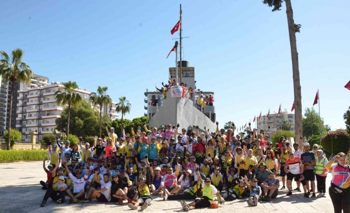 Kleopatra Bisiklet Festivali’nde renkli görüntüler ortaya çıktı