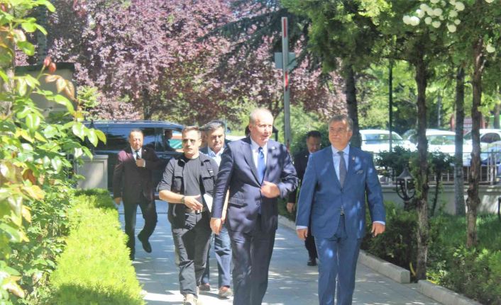 Memleket Partisi Genel Başkanı İnce’den, Yeniden Refah Partisi Genel Başkanı Erbakan’a ziyaret