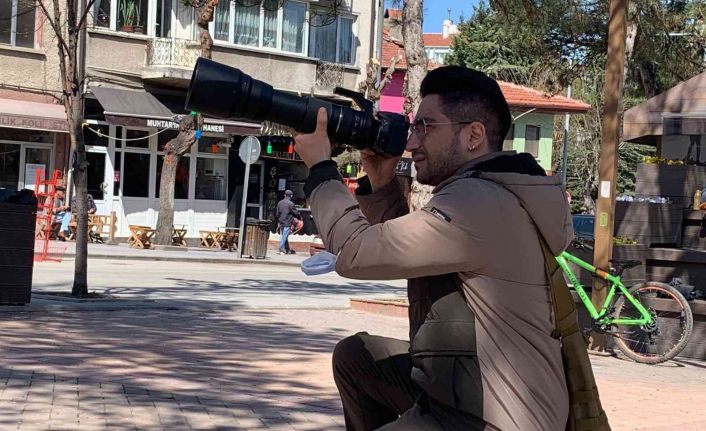 (ÖZEL) Genç doktor şehir şehir gezip doğa gözlemi yapıyor