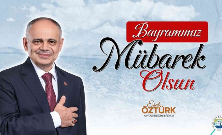 Öztürk: “Bayramın bütün insanlığa barış, huzur ve sağlık getirmesini temenni ediyorum”
