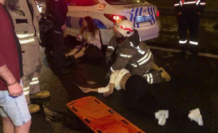 Pendik’te aynı noktada art arda 2 ayrı kaza: 2’si ağır 5 yaralı