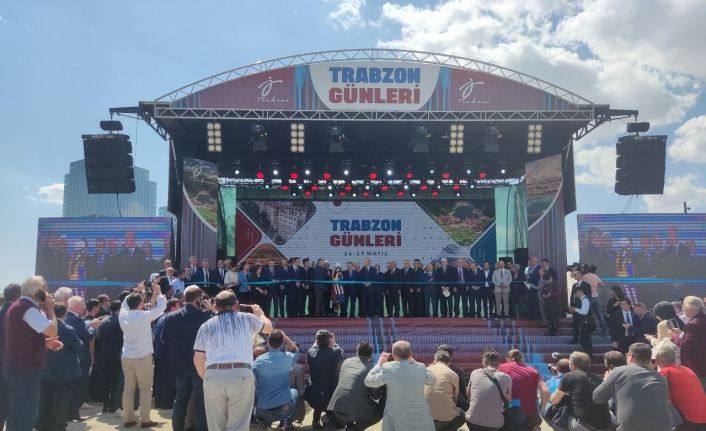 TBMM Başkanı Şentop ve İçişleri Bakanı Soylu, Trabzon Günleri’nin açılışına katıldı