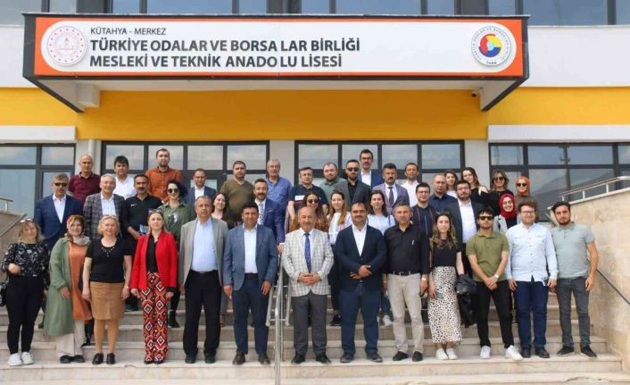 TOBB Kütahya OSB Meslek ve Teknik Anadolu Lisesi ortaokul idarecilerine tanıtıldı