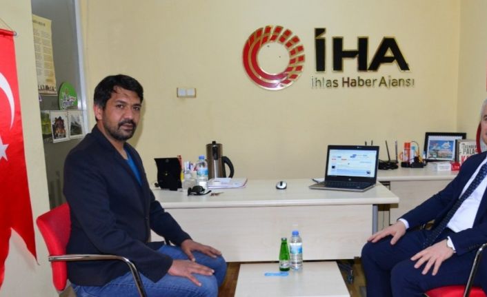 Vali Akın’dan İHA’ya ziyaret