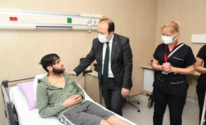 Vali Pehlivan: "Mersin Şehir Hastanesi pandemi döneminde hayati işlev gördü"