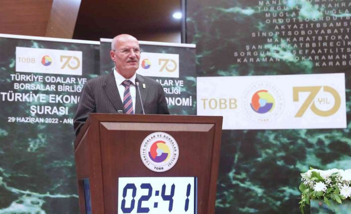 ATO Başkanı Baran, TOBB Türkiye Ekonomi Şurası’nda reel sektörün taleplerini dile getirdi