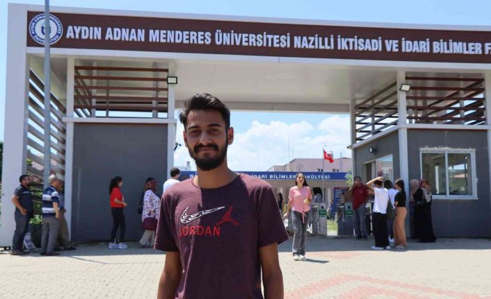 Başkan Özcan’ın sınava yetişmesini sağladığı öğrenciden teşekkür