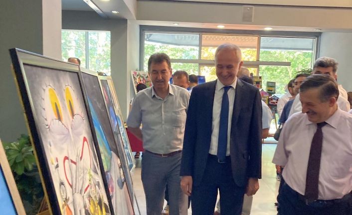 BİLSEM’den yıl sonu resim sergisi