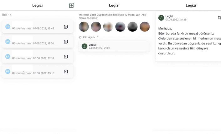 Bir haftada 30 bin kişi dijital vasiyet bıraktı, SMS gelenler şaşkına döndü