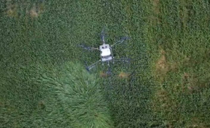 Bitlis’te tarımsal ilaçlamada ZİHA kullanımı